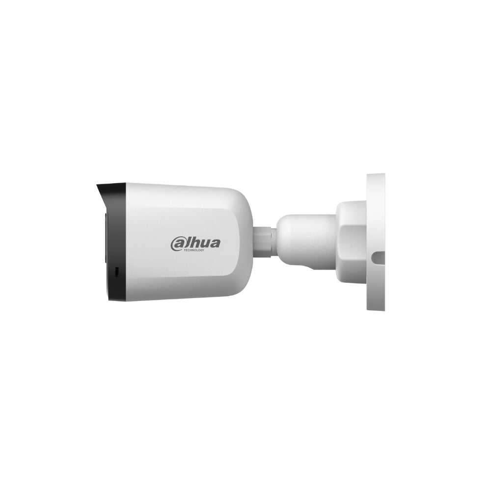 Camara Dahua HDCVI Bala 5MP Plastica Lente 3.6mm IR 30 metros 25fps 5MP IP67 DH-HAC-B1A51N-U-0360B-S2