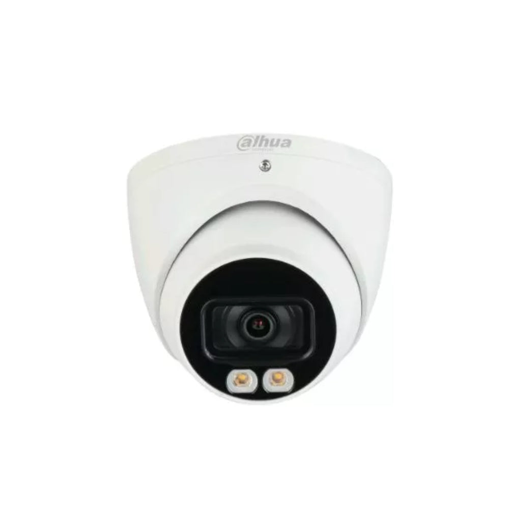 Camara Dahua HDCVI Domo 2MP Metalica con Audio Doble Luz Lente 2.8mm IR 40 metros 30fps 1080p IP67 HAC-HDW1239TN-IL-A-028-S2