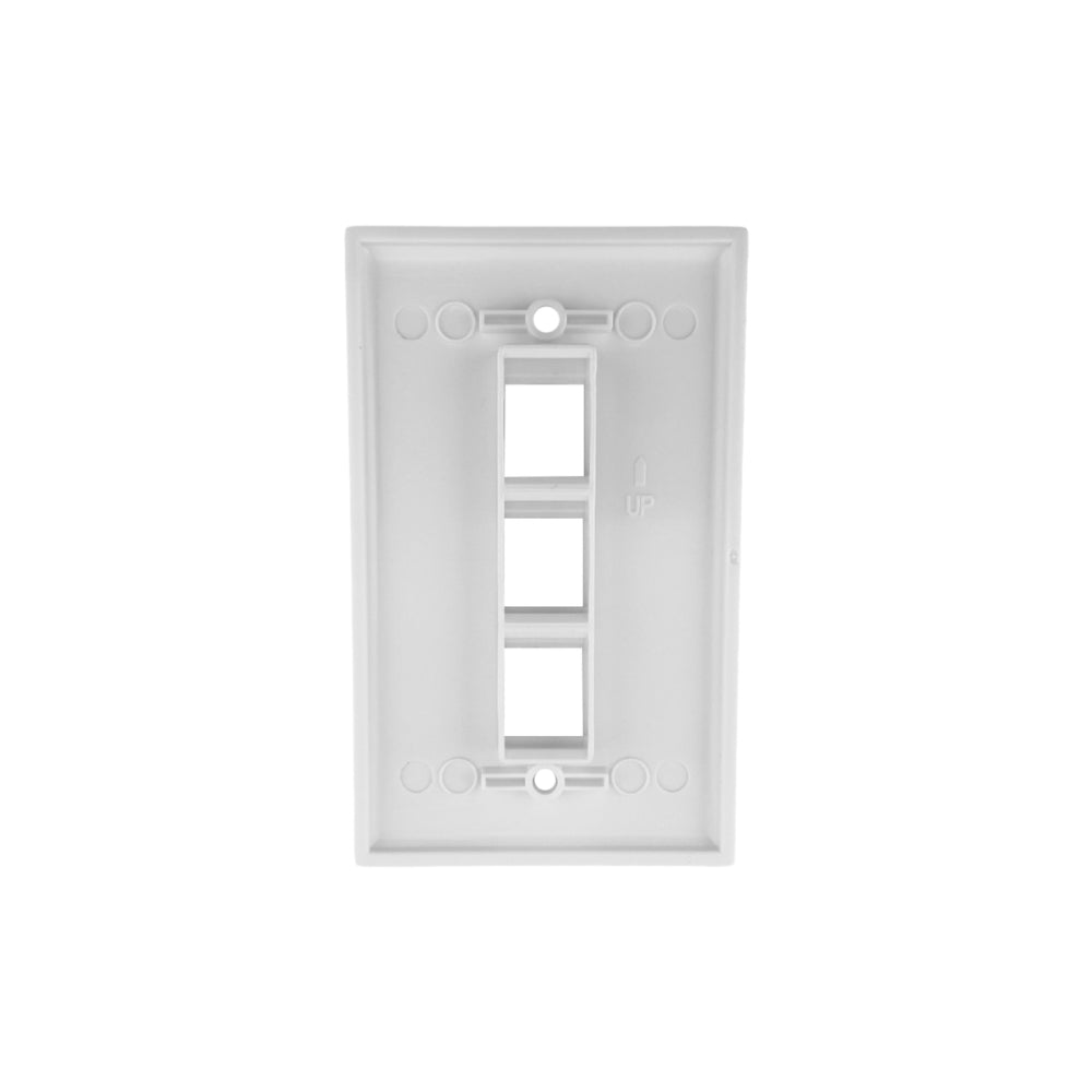 Tapa de Caja de Conexion con 3 Ranuras C878