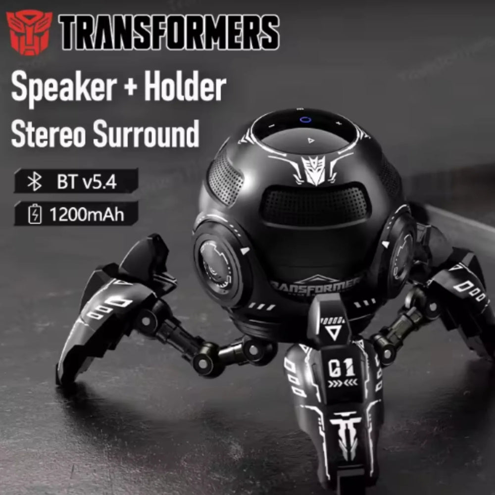 Soporte para Parlante Transformers TF-Y17 Deceptions color Negro TF-Y17(Stand)-BK