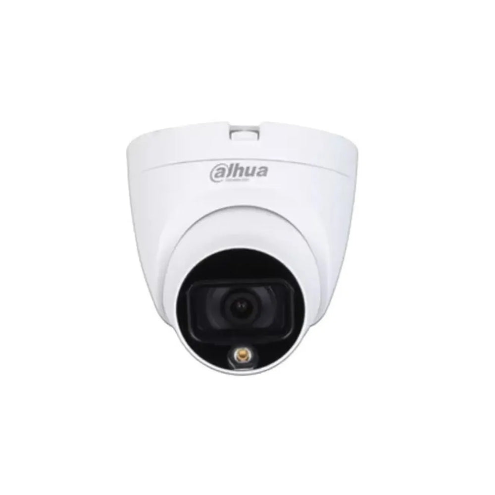 Camara Dahua HDCVI Domo 2MP Full Color Lente 2.8mm IR 20 metros 30fps 1080p IP67 HAC-HDW1209TLQ-LED-028-S3
