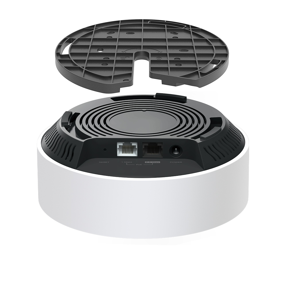 Set de 2 Piezas Sistema WiFi6 Mesh TP-Link CPU Dual Core 1x2.5GbE 1xGbE Router AP Roaming Conexion sin Lag Montaje Techo Pared Mesa DECO X50-PoE(2-pack)