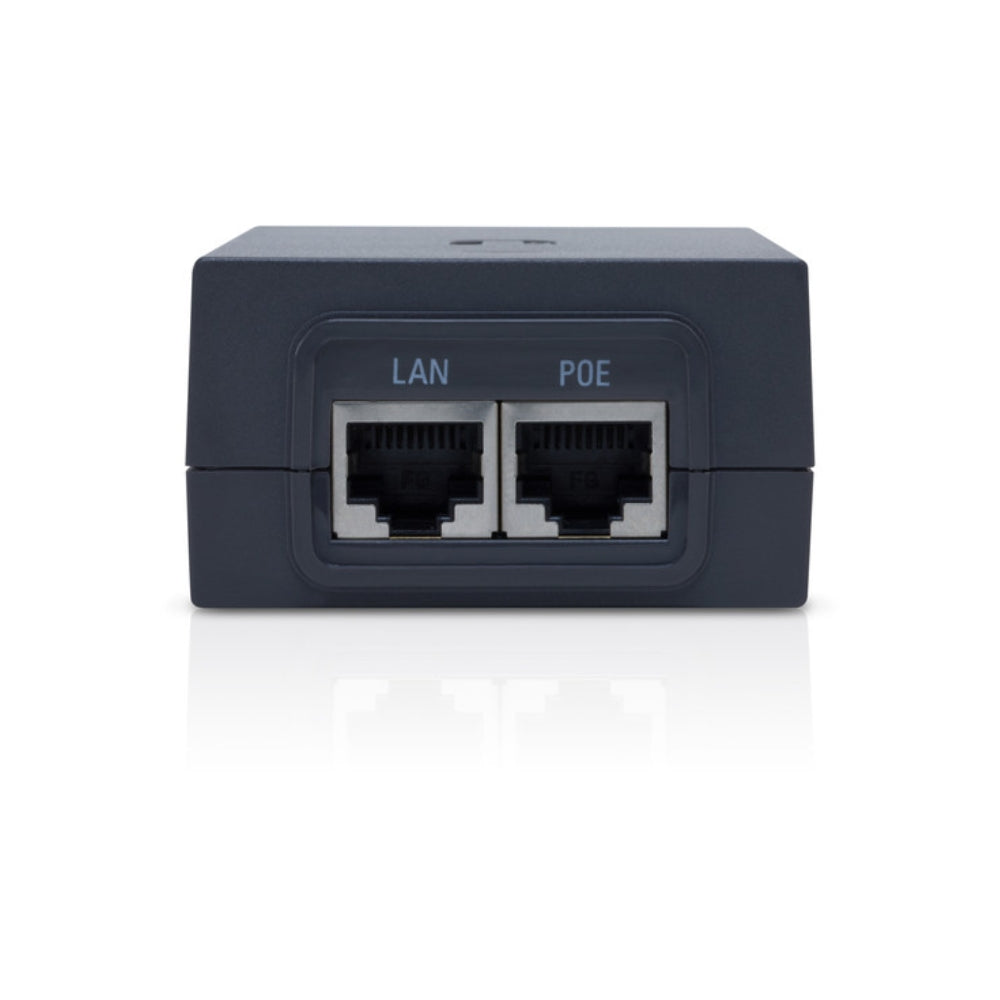Inyector PoE Ubiquiti para Airfiber 5X 24Vdc Potencia 24Watts Corriente 1.0Amp 2xEthernet Gigabit UB-POE-24-AF5X