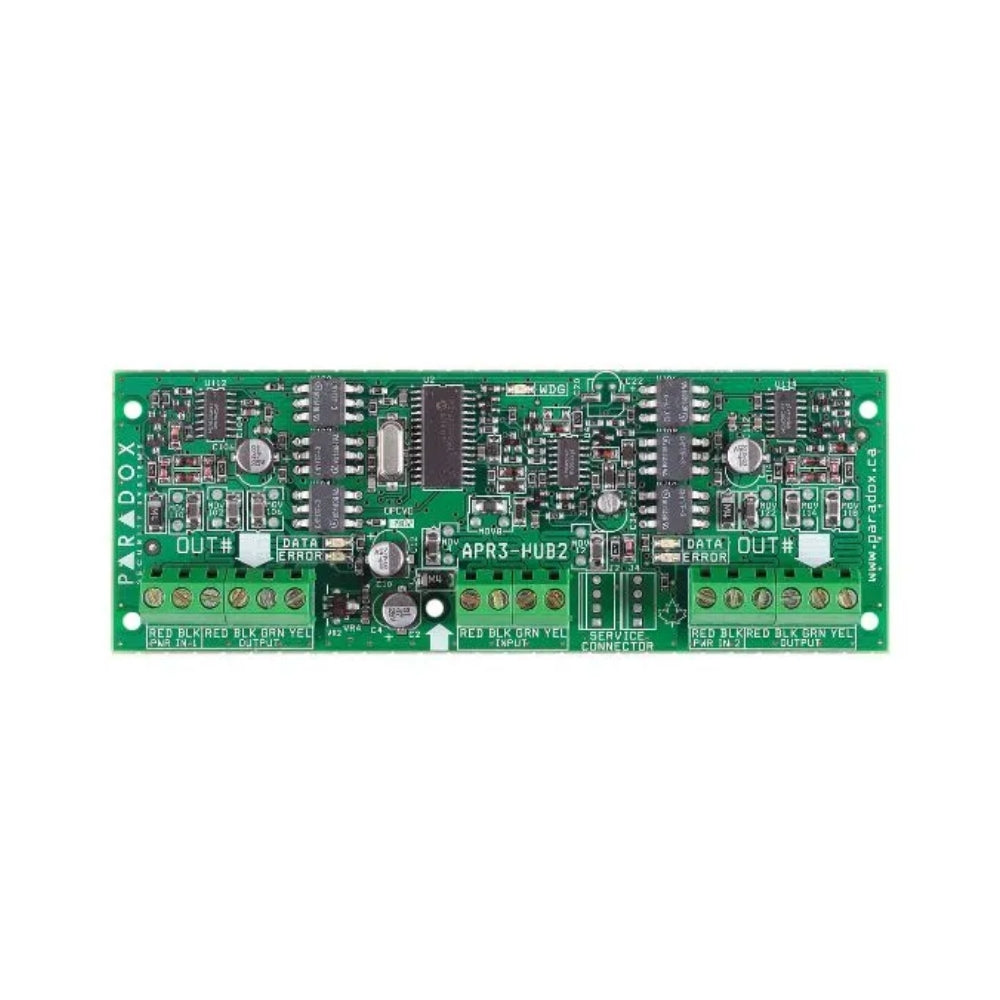 Modulo de Bus Paradox para Dividir y Ampliar la Señal de Bus de Datos hasta 900 metros con EVO y 76 metros con SP HUB2