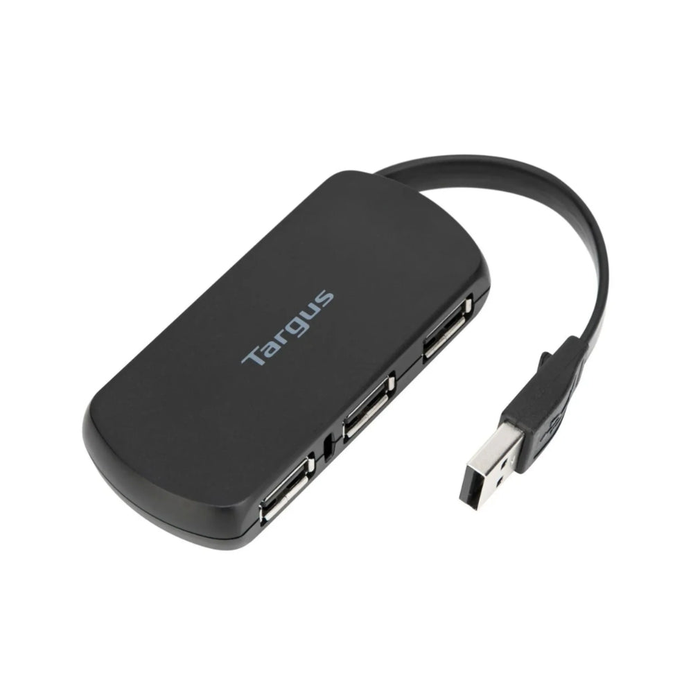 Hub USB-A Targus 2.0 de 4 Puertos USB-A Compatible con Windows y MAC ACH114US