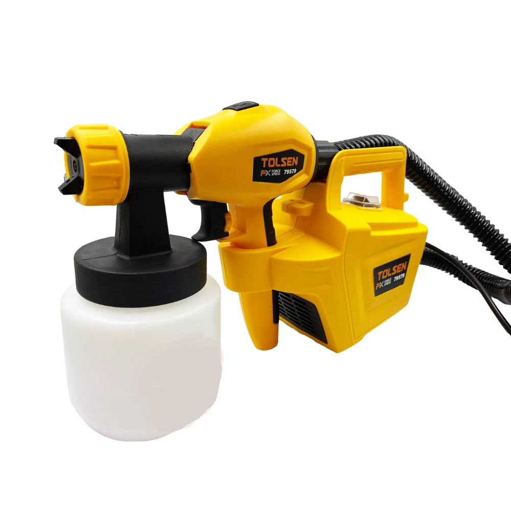 Pistola para Pintar Tolsen de 650Watts Tanque de 0.8L Boquilla de 2.6mm 79579