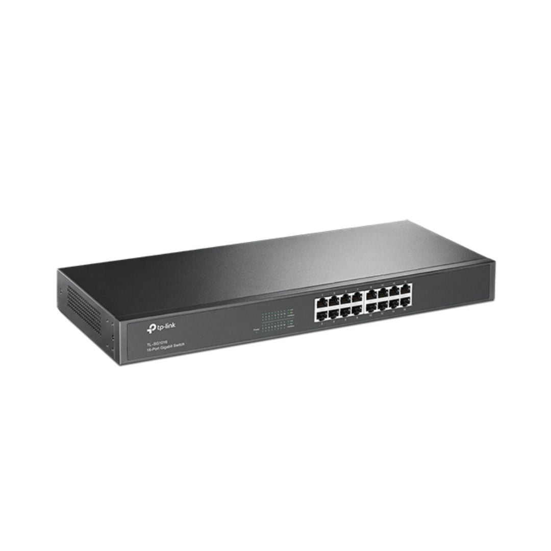 Switch TP-Link 16 Puertos Gigabit Carcasa Metalica Rackeable 19" TL-SG1016