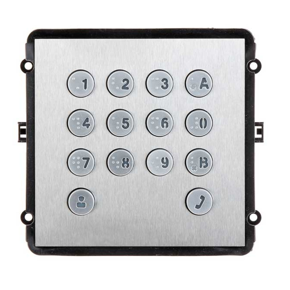 Modulo de Teclado Dahua para Multiapartamento Soporta hasta 500 Apartamentos VTO2000A-K