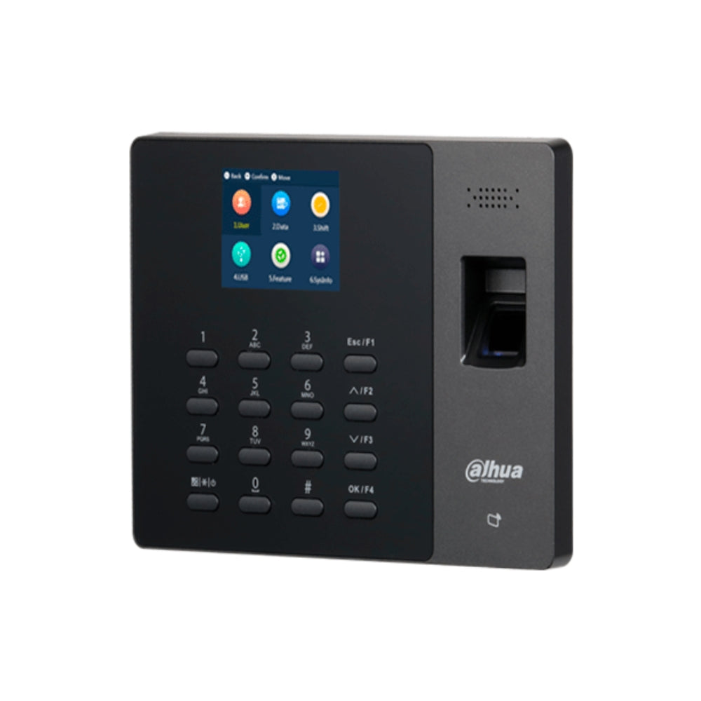 Control de Asistencia Dahua Standalone Pantalla 2.4" Usuarios 1000, Huellas 2000 Puerto 1xUSB DHI-ASA1222GL-D