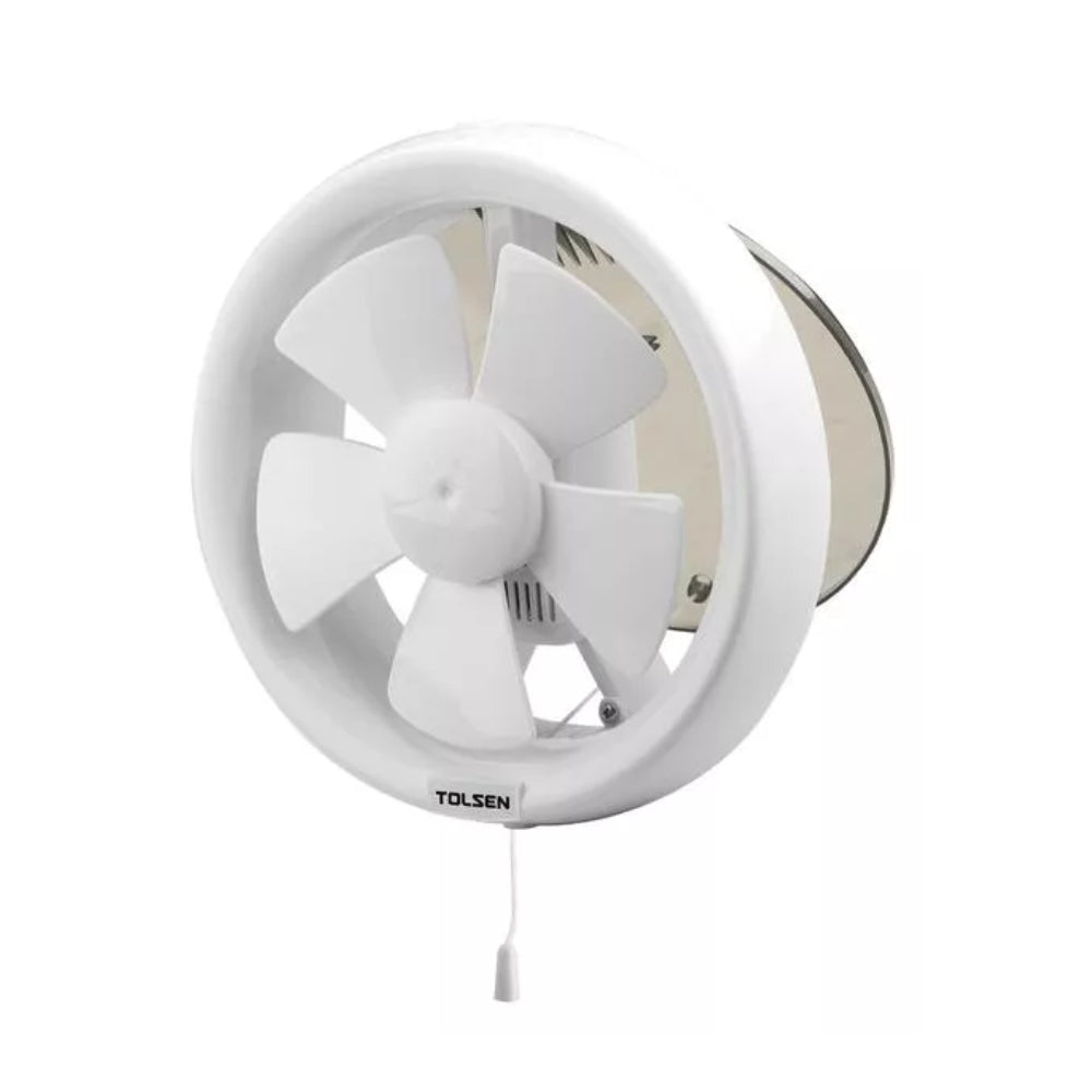 Extractor de Aire Tolsen Redondo de 150mm 6" Potencia 15Watts Flujo de Aire 210m3/h 79598