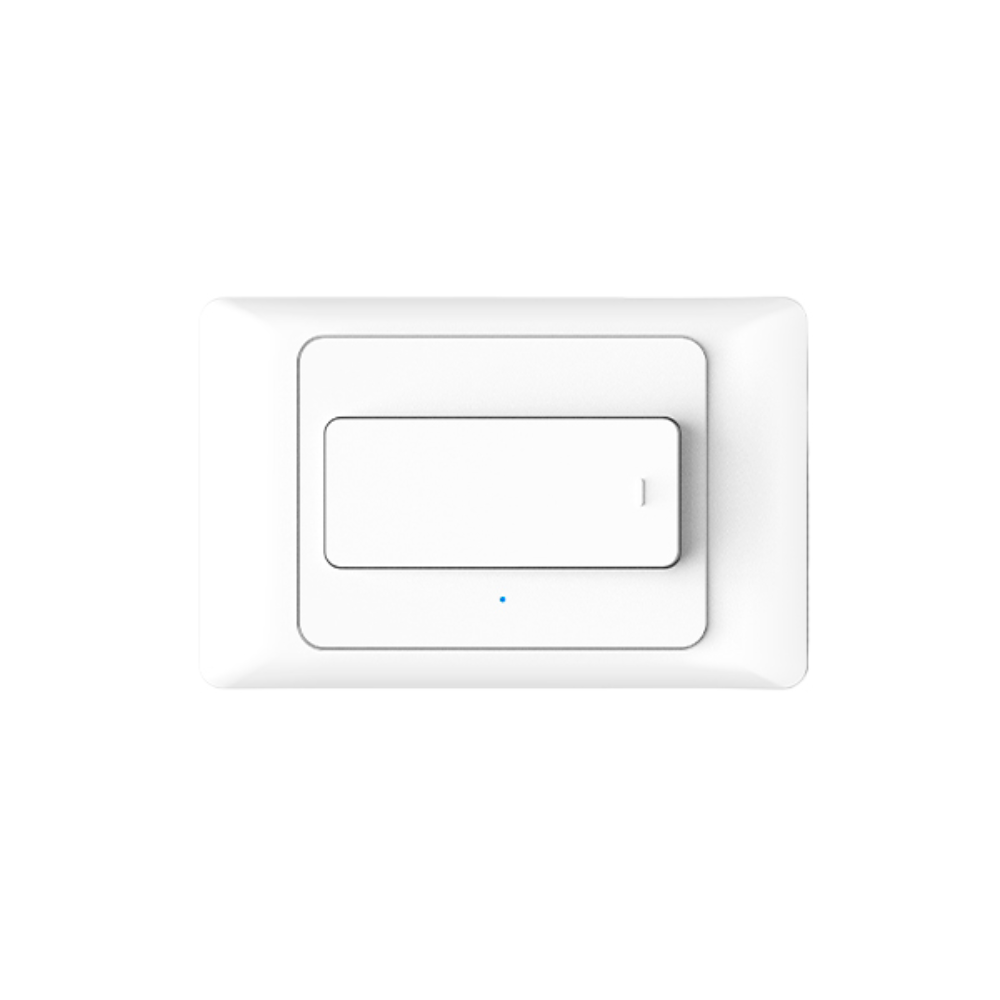 Interruptor Dimax de 1 Punto Smart WiFi 2.4GHz Control por Voz Alexa y Google color Blanco H344