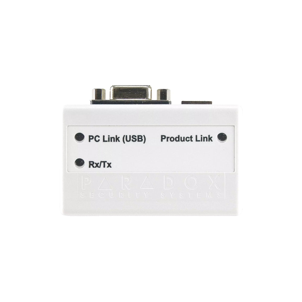 Interface de Comunicacion Paradox para Programar o Actualizar los Paneles mediante Software Puerto USB y Serial DB9 USB-307