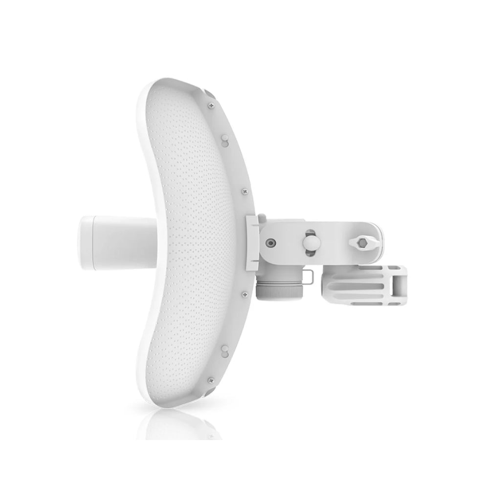 Litebeam Ubiquiti AC Gen2 Airmax CPE 5GHz 23dBi 25dBm 450Mbps Alcance 25+Km 1xEthernert Gigabit Kit de Montaje Inyector PoE Incluido Soporta Umobile UB-LBE-5AC-GEN2