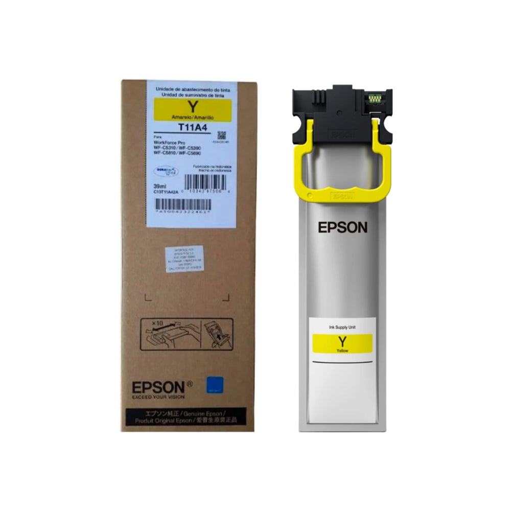 Cartucho de Tinta Epson T11A de Alto Rendimiento hasta 5.000 Paginas color Amarillo T11A420-AL