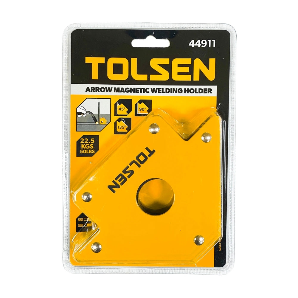 Escuadra para Soldar Tolsen 22Kg Angulos de Trabajo 45 75 y 135grados 44911