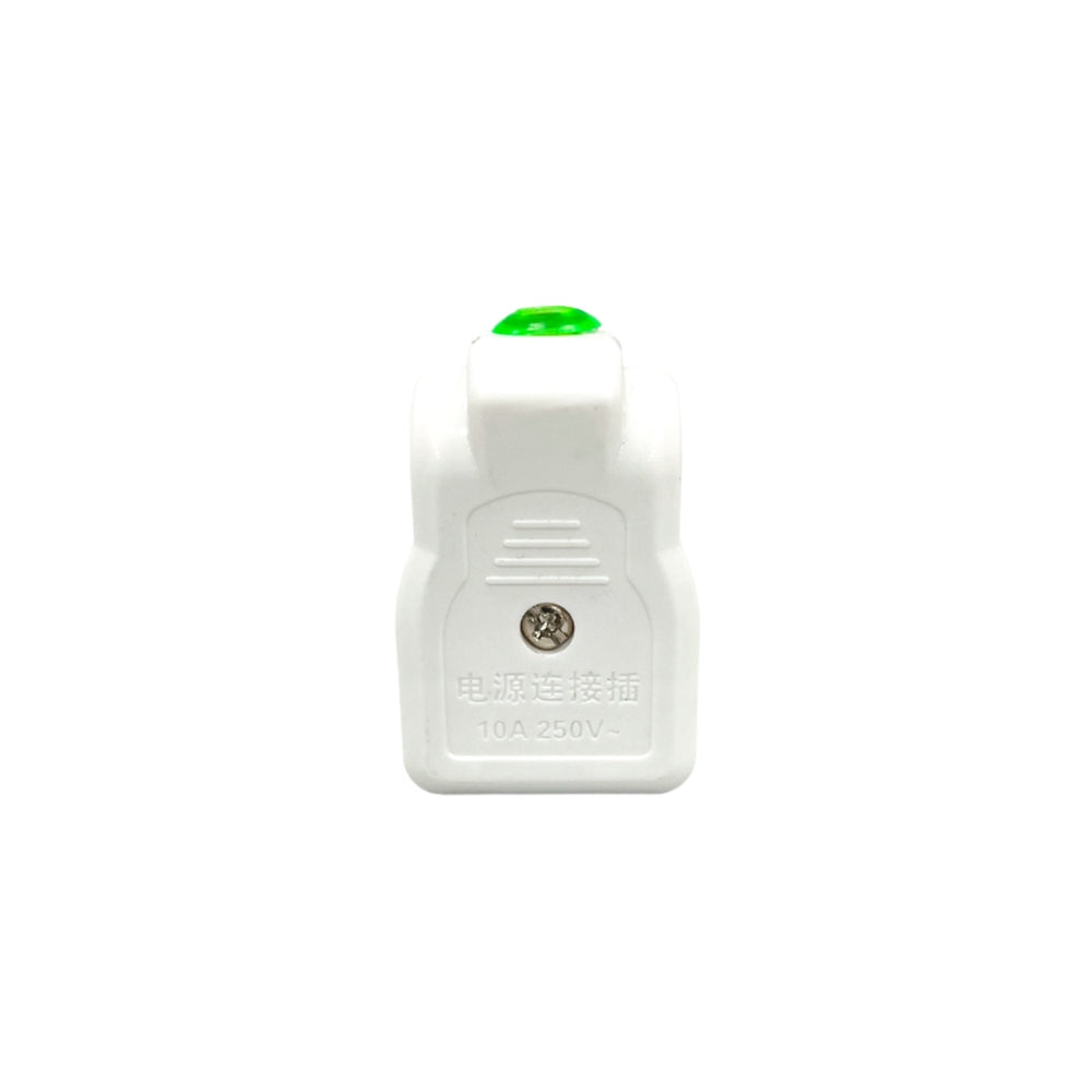 Enchufe Dimax Hembra Paquete de 20 Piezas Ideal para uso Domestico o Comercial color Blanco F327
