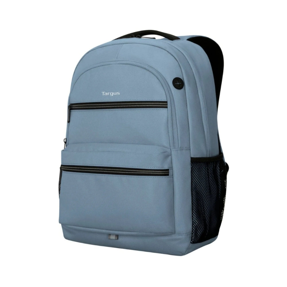 Mochila Targus 15.6" Octave II Acolchado para Proteger Laptop Correas Acolchadas Ajustables Bolsillo Lateral para Botella de Agua color Azul TBB63702GL