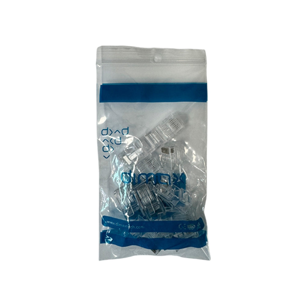 Conector RJ45 Dimax Categoria 6 Bolsa de 10 unidades N044