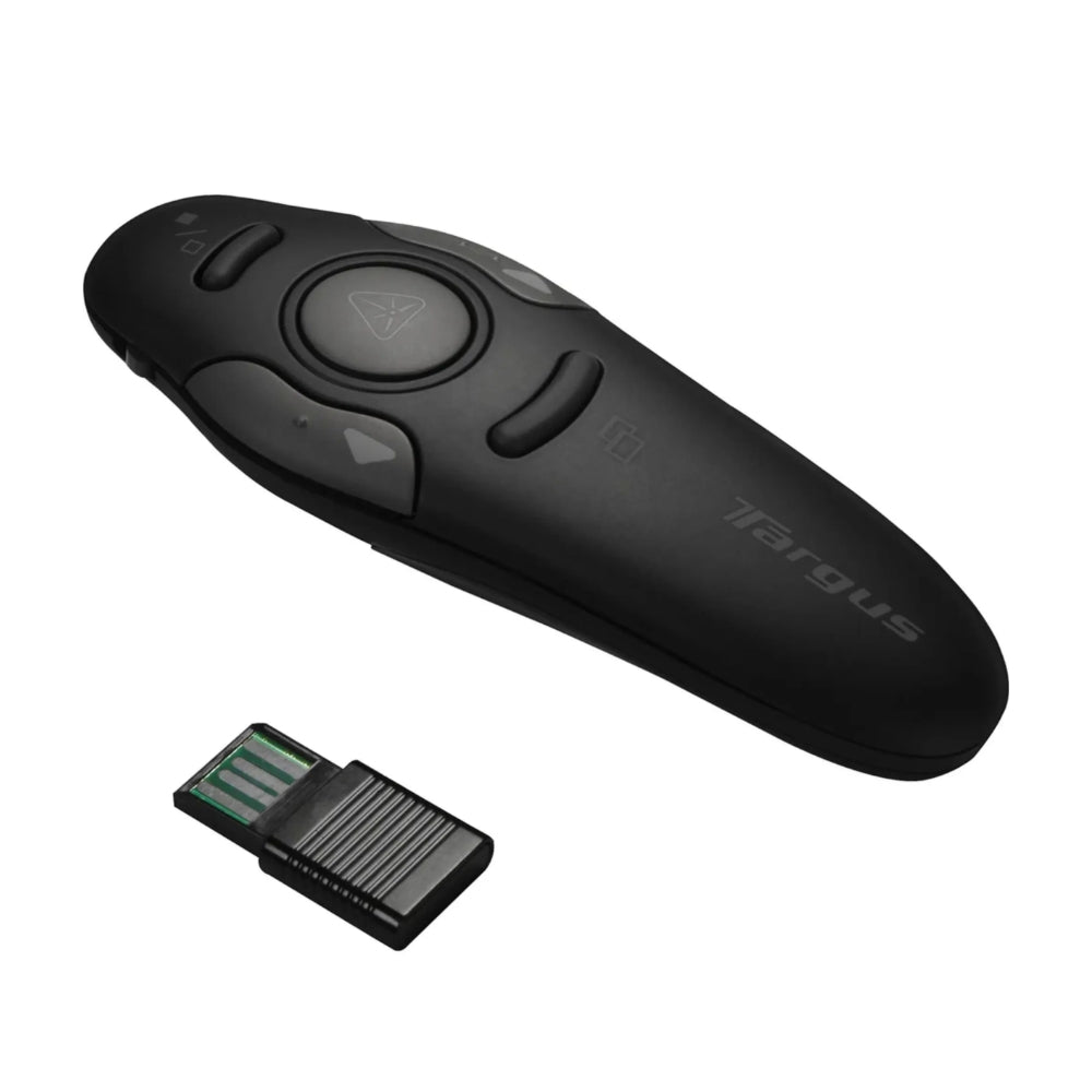 Presentador Targus con Puntero Laser USB Alcance hasta 15 metros Compatible con Windows y MAC AMP16US