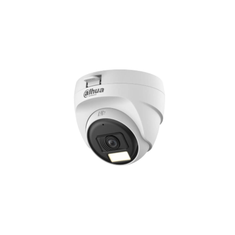 Camara Dahua HDCVI Domo Cooper 5MP Plastica con Audio Lente 2.8mm IR 25 metros HAC-T1A51-U-IL-A-0280B-S2