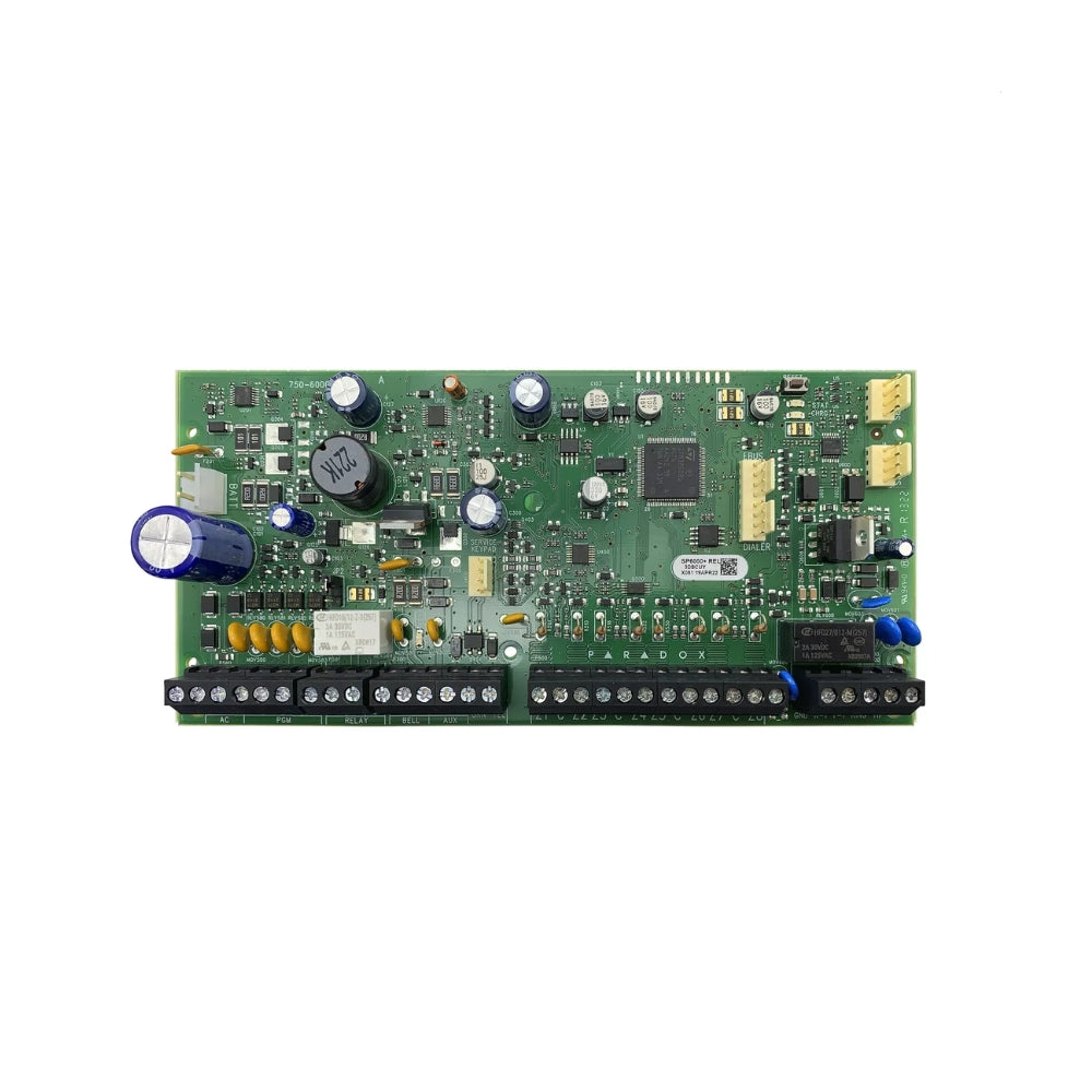 Panel de Alarma Paradox Spectra SP-6000+ 8 Zonas Ampliable a 32 Zonas con STAYD SP6000+