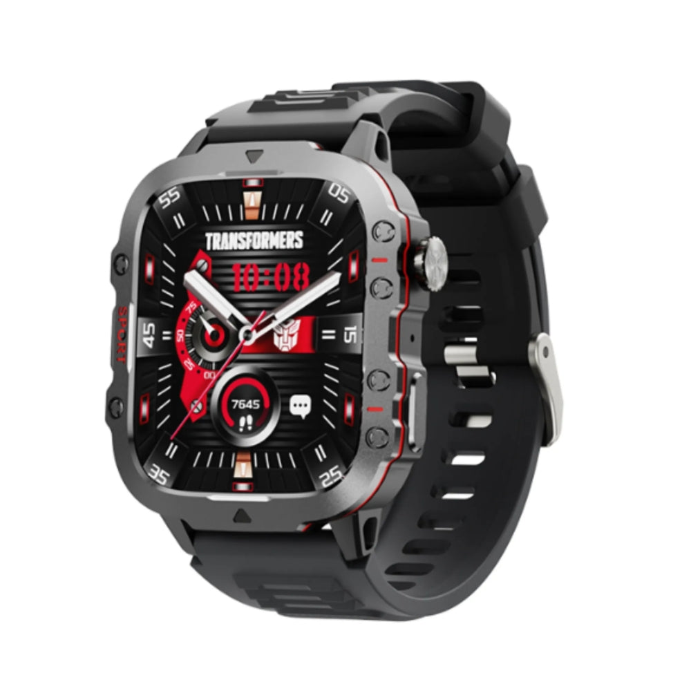 Reloj Inteligente Smartwatch Transformers Llamadas Bluetooth v5.0 Pantalla 1.68" 100+ Modos de Deporte Monitoreo de Salud Asistente de Voz Carga Magnetica IP68 TF-H01