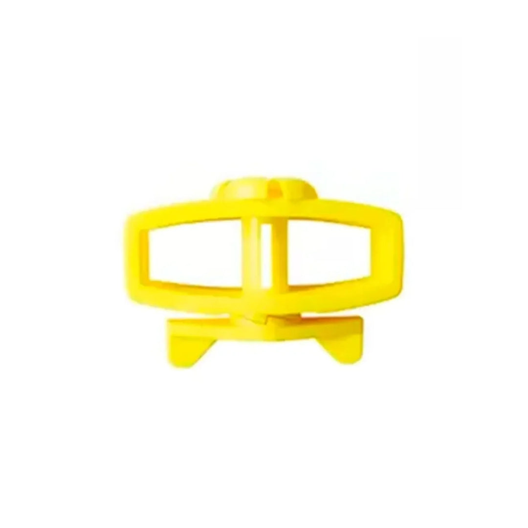 Bolsa de 25 Piezas de Tesador para Cerca Electrica Dimax Alta Densidad Aislacion 12.000Volt color Amarillo A320