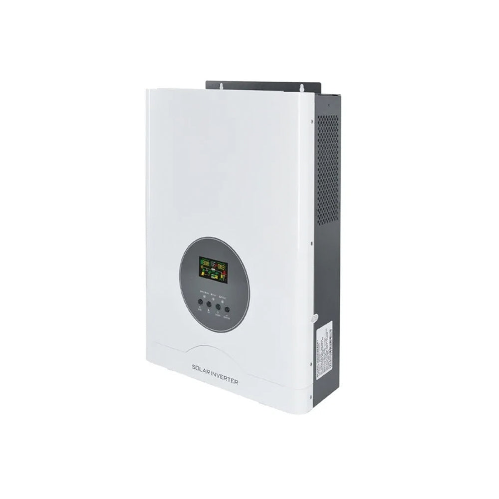 Inversor Cargador Dimax 3000VA Entrada 24Vdc Salida 220Vac Entrada Maxima Solar 1600W Rango de Operacion MPPT 30-150Vdc N127