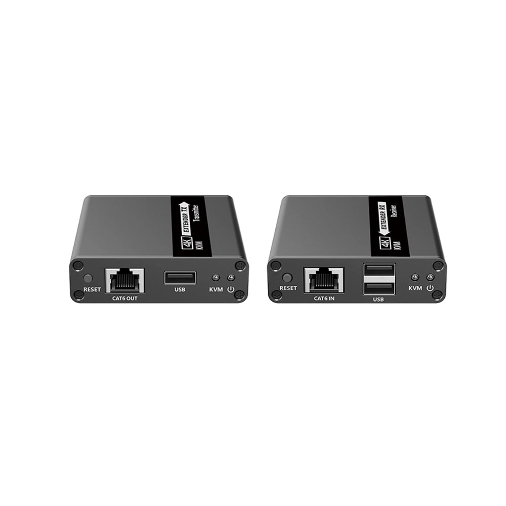 Extensor Lenkeng HDMI KVM Resolucion Maxima 1080P Alcance hasta 70metros Resolucion 4K Alcance hasta 40metros con Cable UTP Cat 6 6A 7 LKV223KVM
