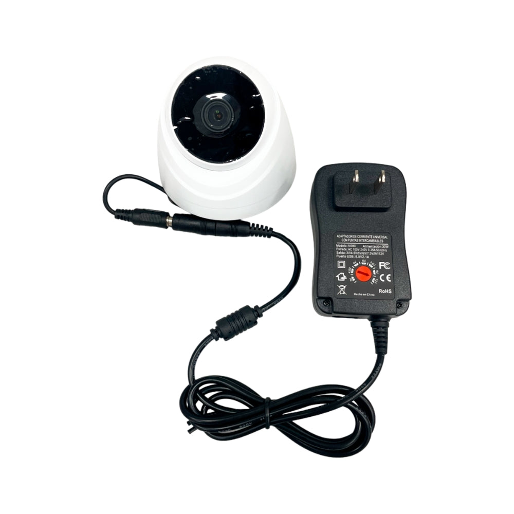 Cargador de Corriente Dimax Universal 12Vdc 30Watts con 8 Conectores de Salida N080