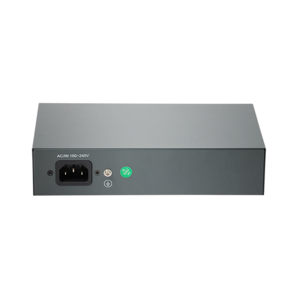 Switch Dimax de 8 Puertos 100Mbps 802.3AF/AT POE hasta 30W por puerto + 2 Enlaces UpLink 1Gbps N060