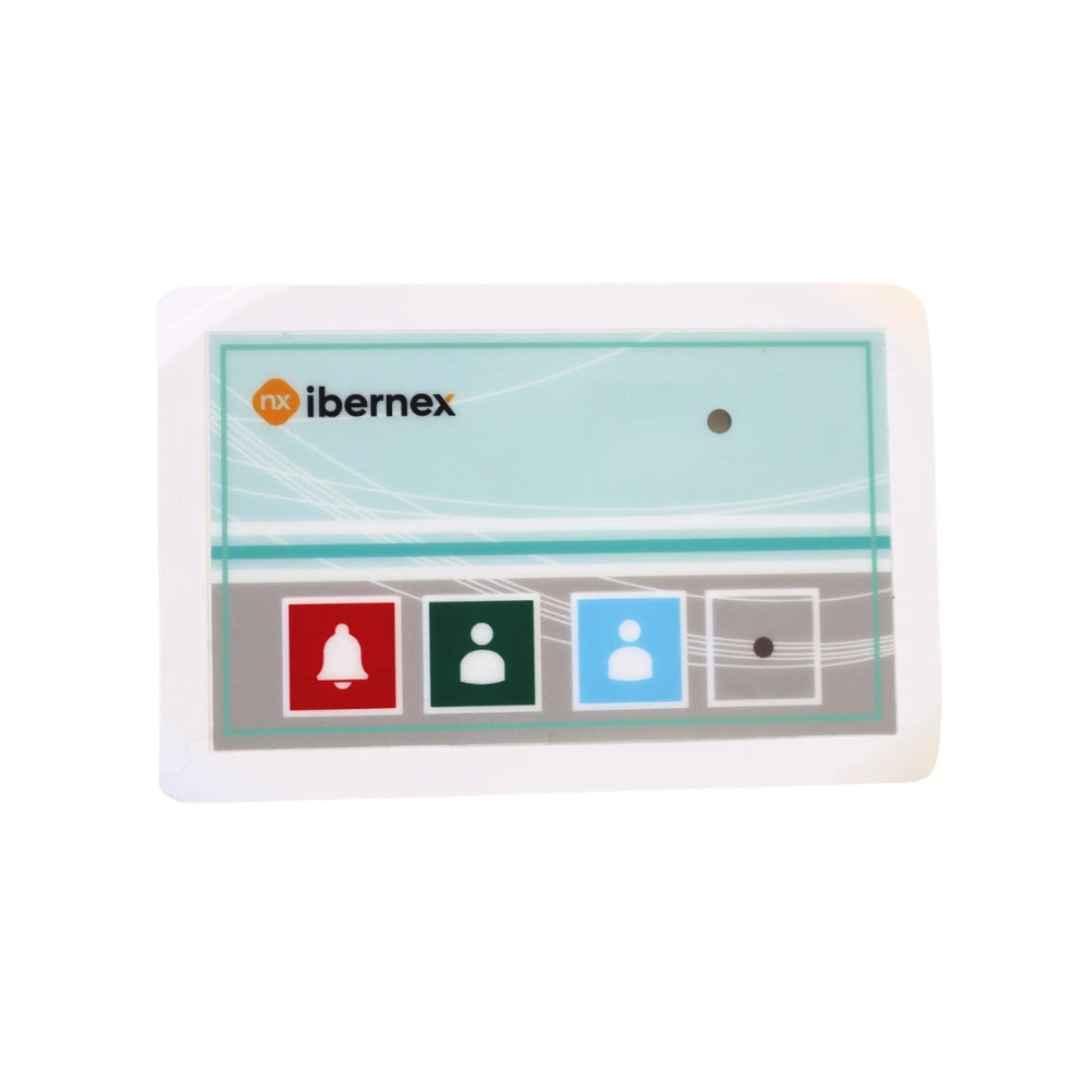 Terminal de Cama Ibernex Inalambrico con Boton de Alarma, Presencia y Alarma de Medico NX8809