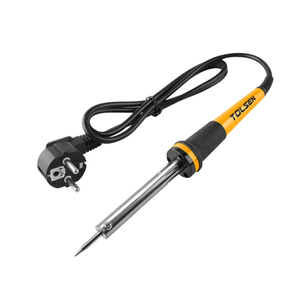 Cautin Tolsen Industrial Potencia 30Watts Cabezal con Punta Incluye Soporte 38061