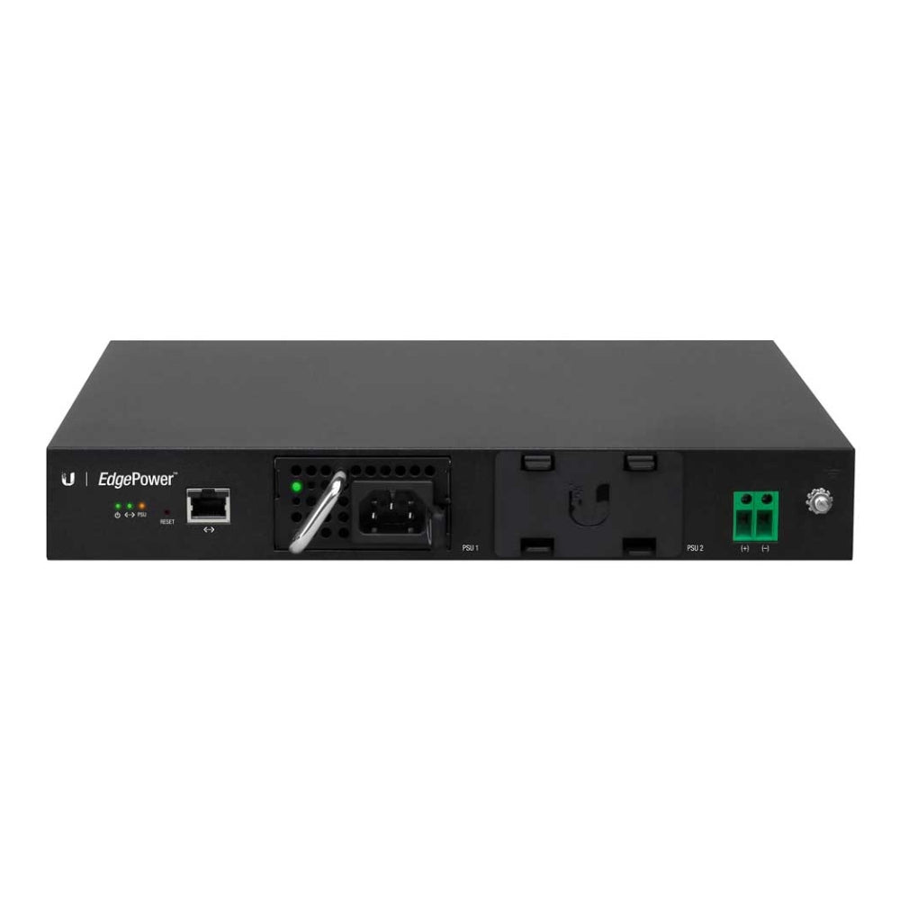 Fuente de Alimentacion DC Ubiquiti Soporta hasta 2 Modulos PSU a 150Watts 54Vdc Ethernet RJ45 UB-EP-54V-150W