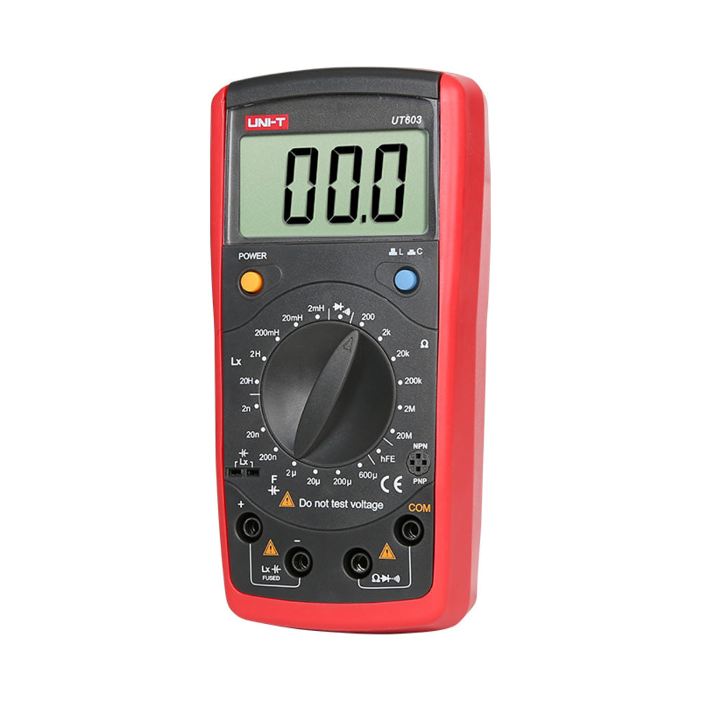 Medidor Uni-T Capacitancia Inductancia y Resistencia UT603