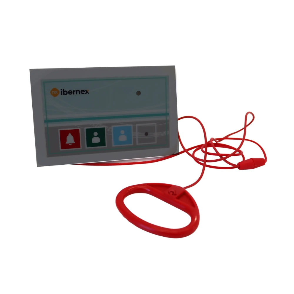 Tirador de Baño de 2 metros con Cordel Antibacteriano y Broche Anti-Estrangulamiento NX0073