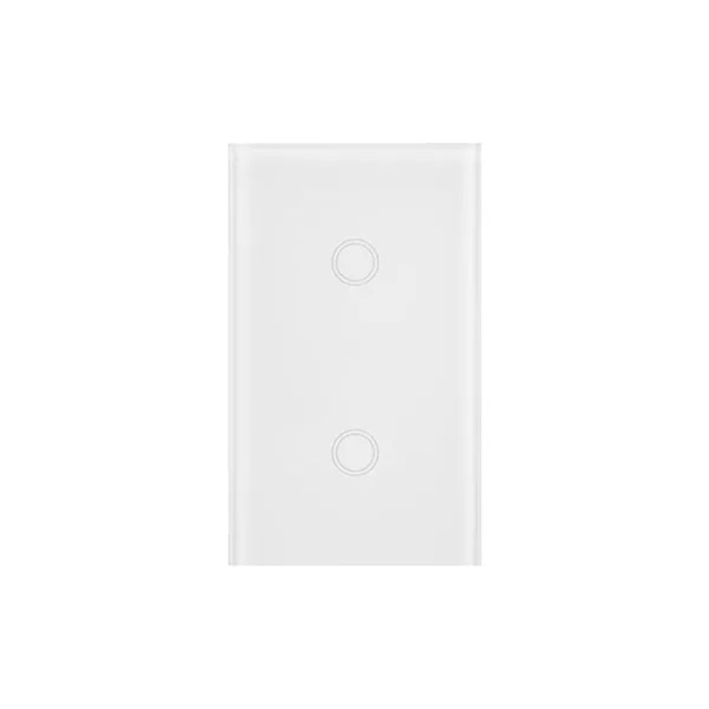 Interruptor Dimax de Luz Tactil 2 gang color Blanco mg-md02w
