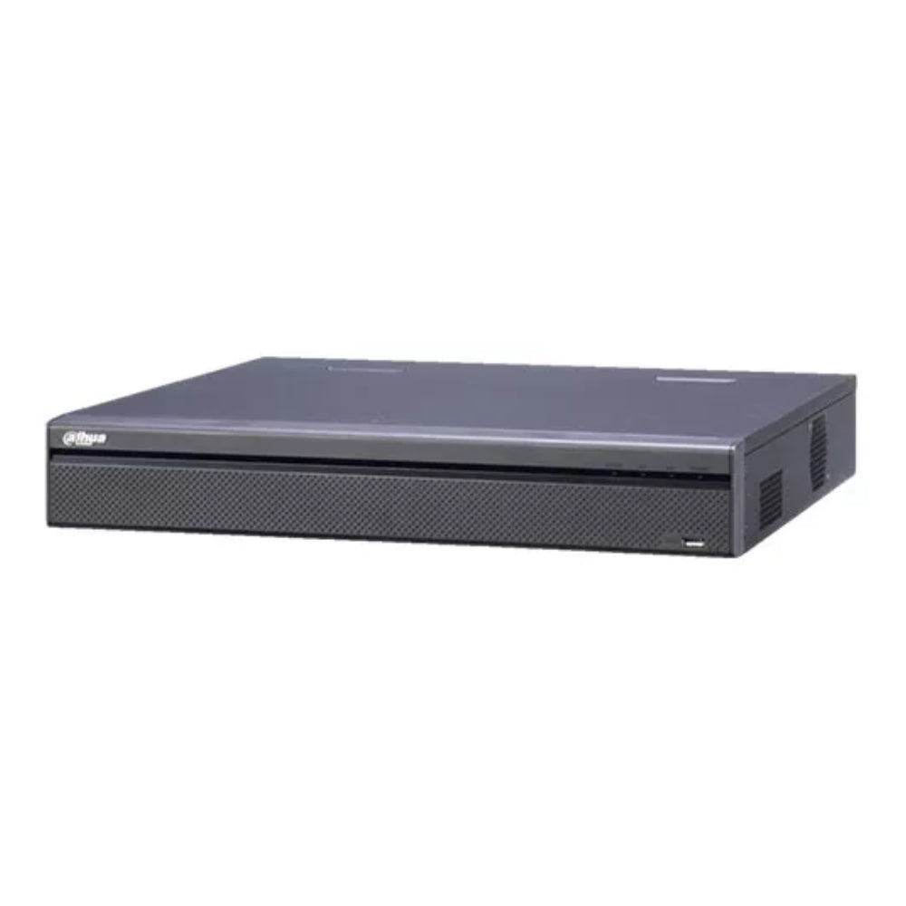 Grabador IP Dahua de 16 Canales con Resolucion Maxi Hasta 12MP Rate 192Mbps OnVif 4xHDD 1xHDMI 1xVGA 2xRJ45 3xUSB P2P Alarma 16In/6Out DH-NVR4416-4K