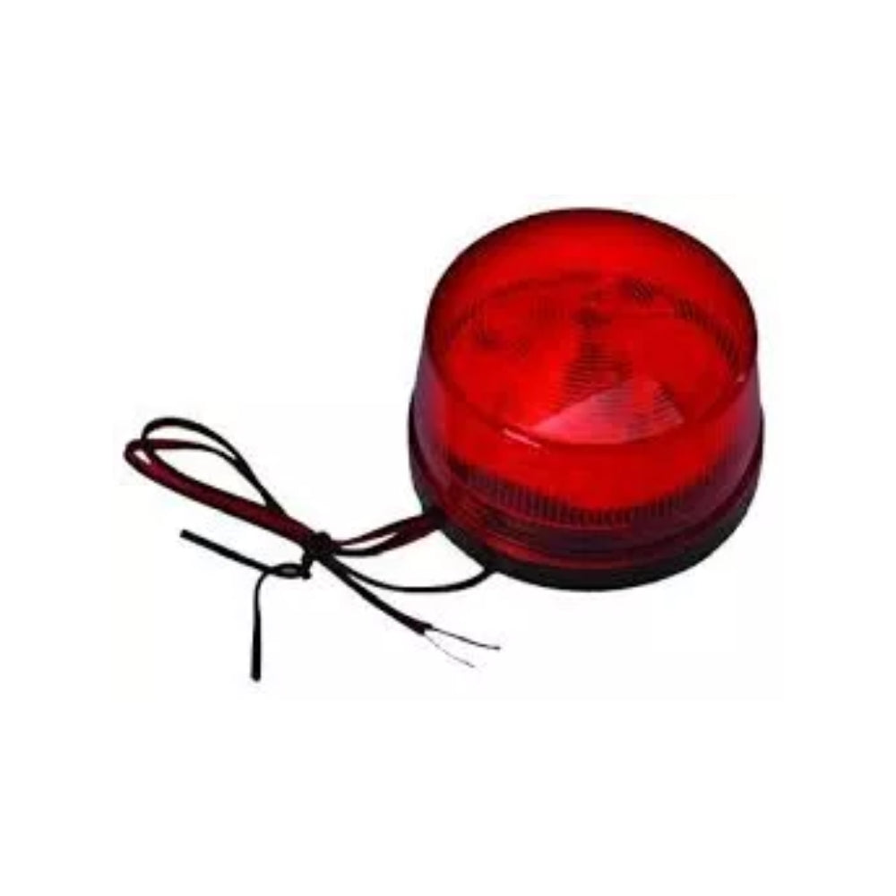 Luz Estroboscopica Sentek 12Vdc color Rojo SL-22-12V-RD
