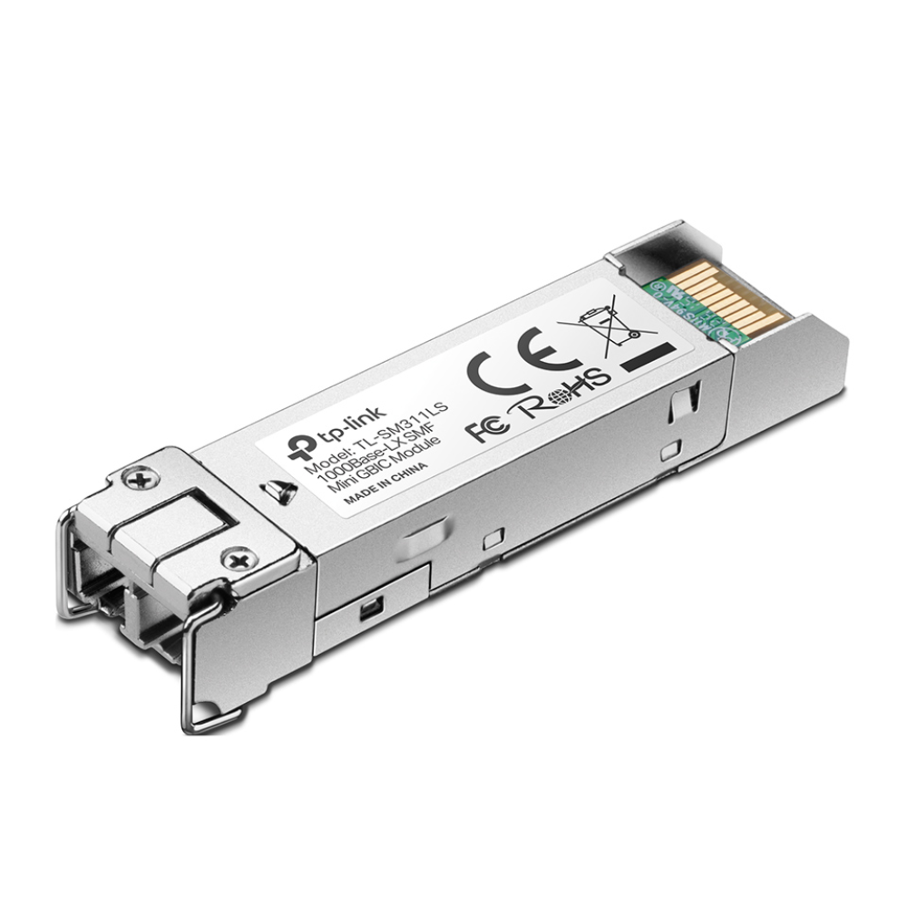 Modulo SFP TP-Link Monomodo Mini-Gbic Full Duplex 1.25Gbps 1310nm Alcance 10Km TL-SM311LS