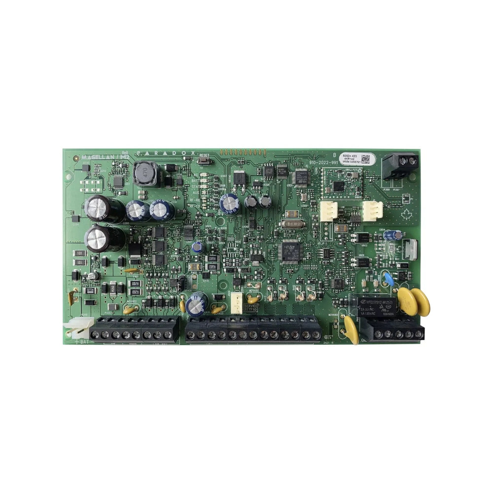 Panel de Alarmas Paradox Inalambrico con 5 Zonas en Placa expandible hasta 32 Zonas No Soporta ZTA MG5050+
