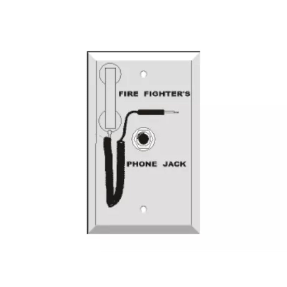 Telefono Notifier para Perifoneo de Bombero conector JAC N-FPJ