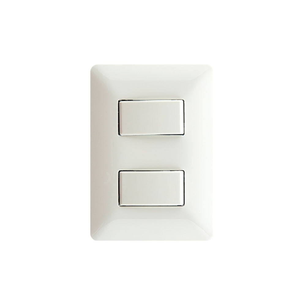 Interruptor Dimax 2 Puntos 10 Amp color Blanco Z003