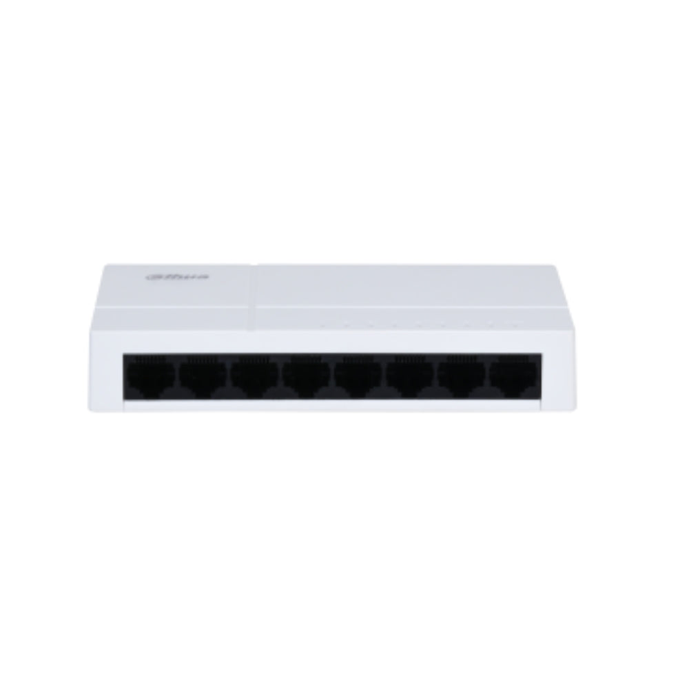 Switch Dahua 8 Puertos Gigabit Facil Instalacion Material Plastico DH-PFS3008-8GT-L-V2