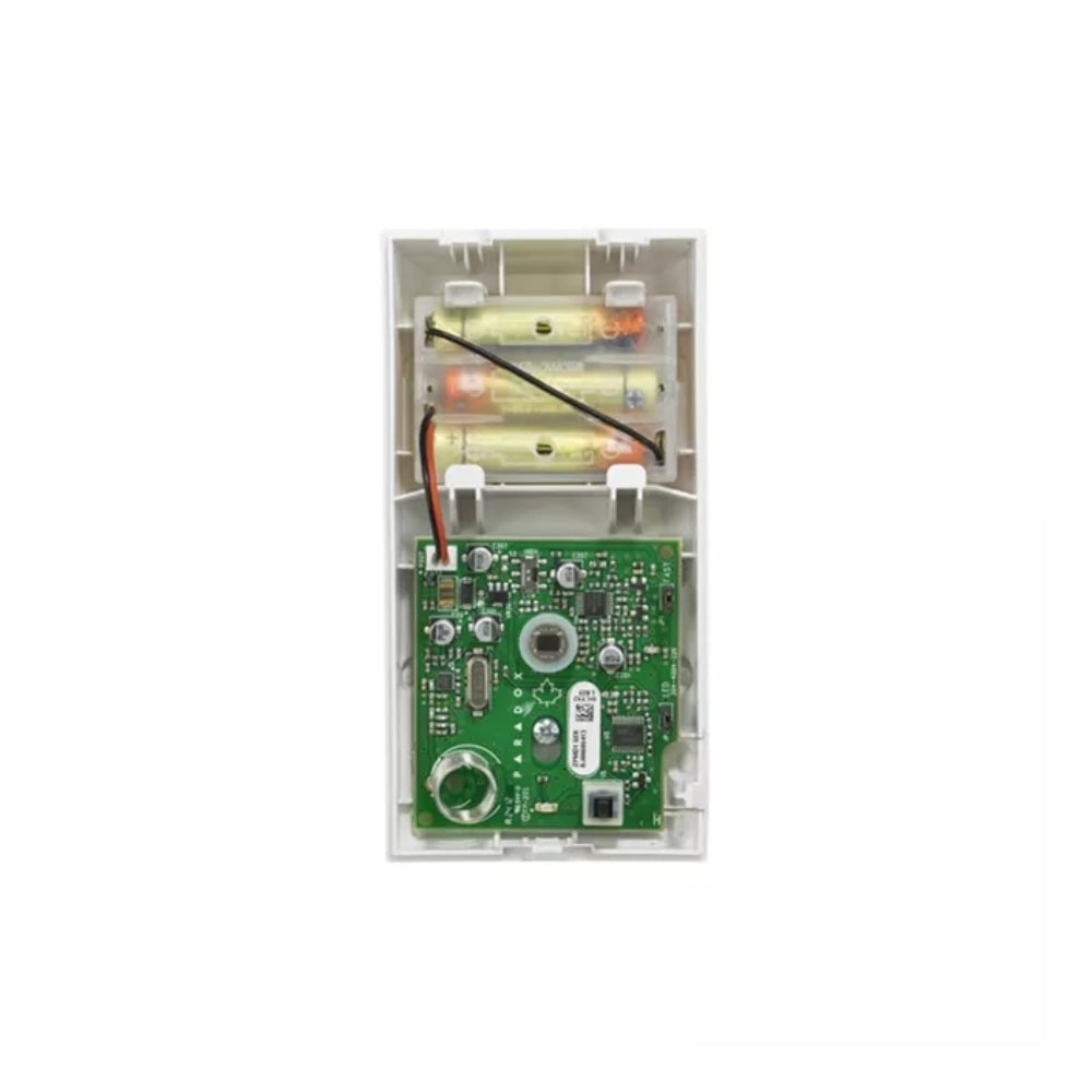 Sensor de Movimiento Paradox Inalambrico de Optica Simple Inmune a Mascotas hasta 18Kg Angulo de Vision 88.5 grados PMD2P