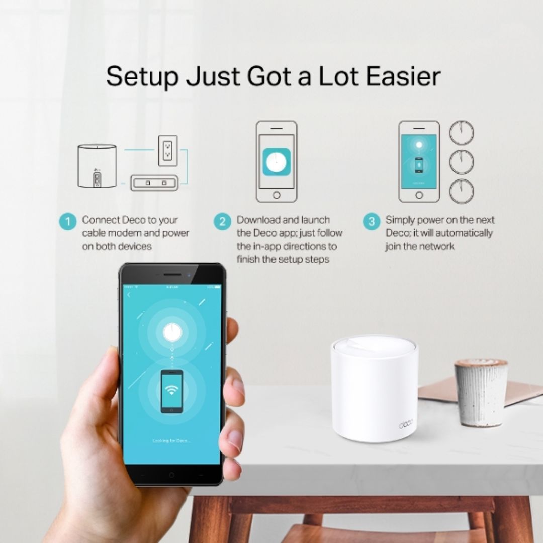 Sistema WiFi 6 Mesh TP-Link Deco X20 (2-Pack) AX1800 Elimina Zonas Muertas Roaming Conexiones sin Lag Control Parental Compatible con Todos los Decos Soporta 4K 8K Deco X20(2-pack)
