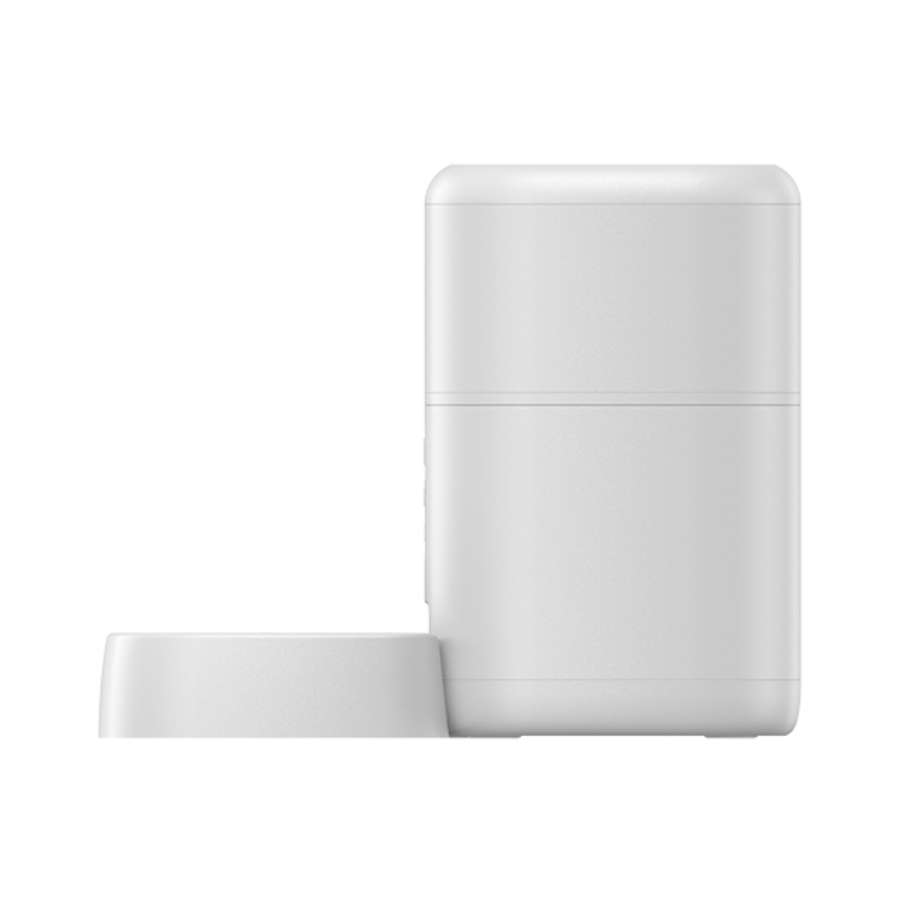 Alimentador Dimax Inteligente para Mascota Capacidad 4 Litros con Camara FHD de 3MP Vision Nocturna y Audio 2 Vias Alimentacion 220VAC y Pilas G107