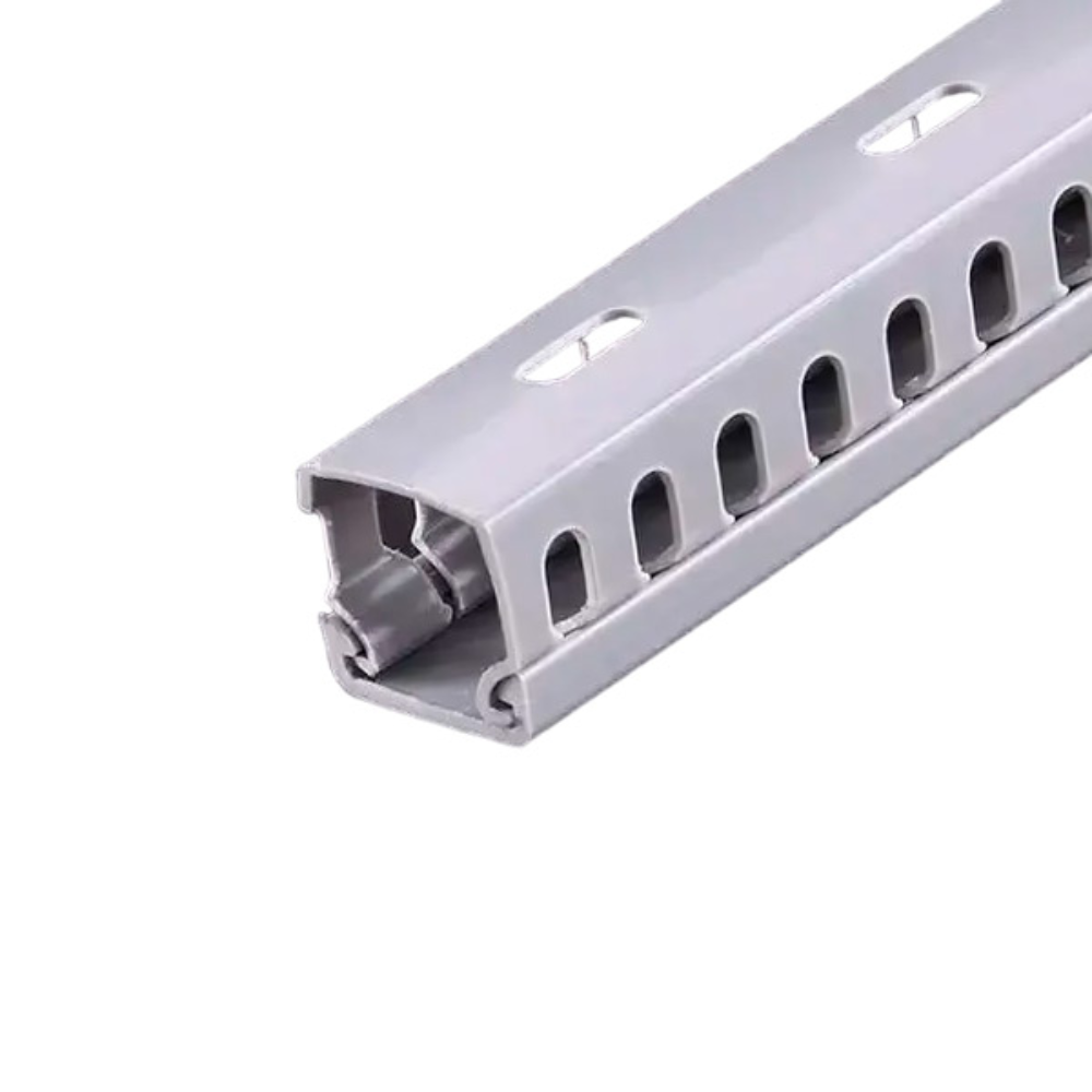 Cable Canal Dimax Ranurado 25x25mm Paquete de 10 Unidades Longitud 2 Metros color Gris S125