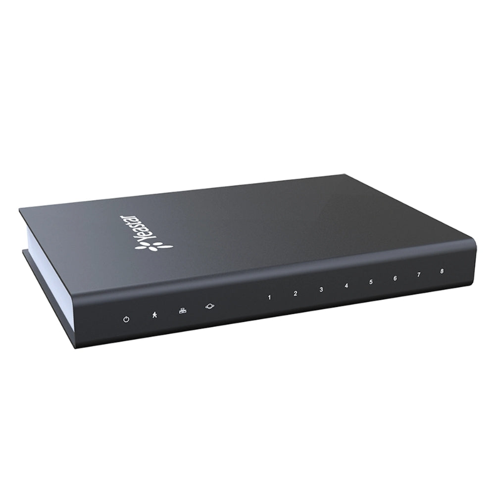 Gateway Yeastar 4xPuertos FXO 1xMicro USB 1xRJ11 Protocolo SIP Conferencia a 3 Codecs G.711, G.722, G.723, G.726, G.729A, GSM TA410