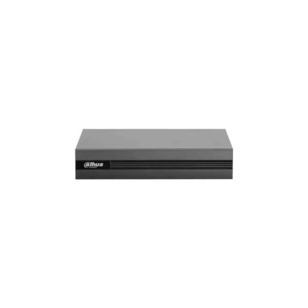 Grabador Dahua Pentahibrido de 4 Canales Wizsense v2.0 Hasta 18ch IP max 6MP Soporta HDCVI, AHD, TVI, CVBS, IP Codificacion IA 1xHDD hasta 16TB 1xHDMI 1xVGA 2xUSB DH-XVR1B04H-IV2.0